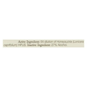 Bach Honeysuckle Essence 20 ML [UNFI #86671]