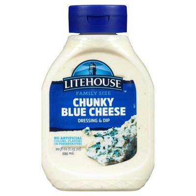 LITEHSE,CHUNKY BLUE CHEES 6/20OZ [Charlies #019-05083]