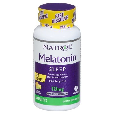 Ntrl Melatn 10Mg F/D Cit 60 TAB [UNFI #49296]