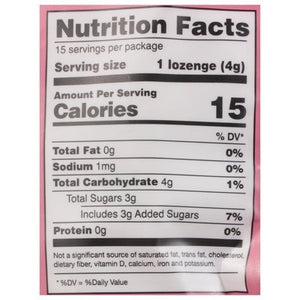 Melora Lozenges, Strawberry Elderberry 2.1 Oz [UNFI #39992]