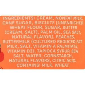 Jeni`S Swt Cream Biscuits/Peach Jam 8/16 OZ [UNFI #06278]