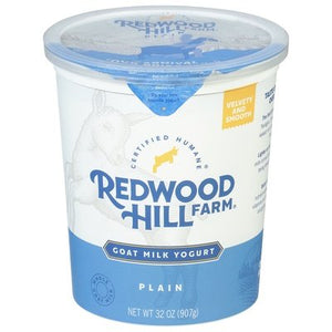 R Hill Goat Plain Yogurt 6/32 OZ [UNFI #13738]