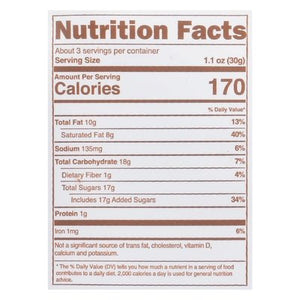 Cocomels Vegan Toffee Bark, Chocolate 6/3.5 Oz [UNFI #04689]