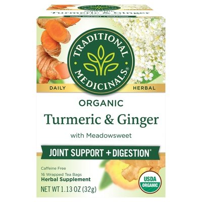 OG2 Trad Med Turmeric Meadwswt Ginger Tea 6/16 BAG [UNFI #02370]