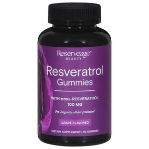 Reserveage Nutrition Resveratrol Gummies 60 Ct [UNFI #09890]