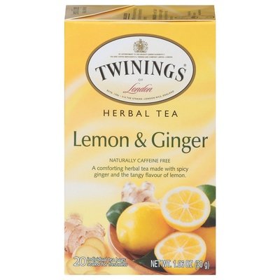 Twinings Lem Ginger Tea 6/20 BAG [UNFI #82790]