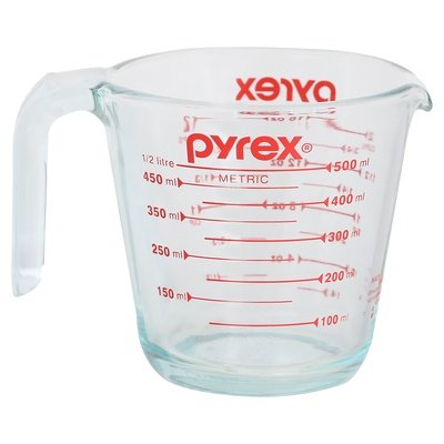 Pyrex Measuring Cup, 2Cup, Clear 4/1 Ct [UNFI #6179] T