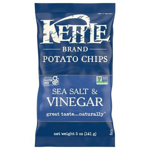 Kettle Brand Sea Salt & Vinegar Chips 15/5 OZ [UNFI #36074]