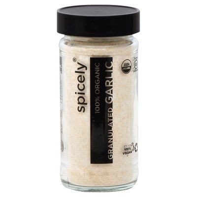 OG2 Spicely Organics Garlic Granulates 3/2 OZ [UNFI #13663]