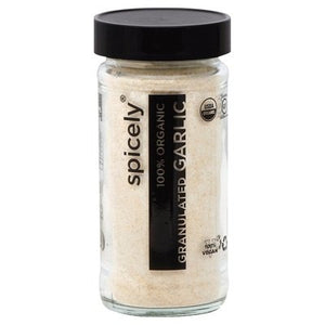OG2 Spicely Organics Garlic Granulates 3/2 OZ [UNFI #13663]