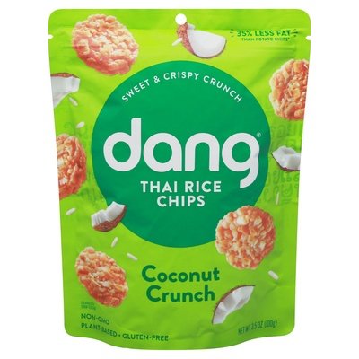 Dang Foods Coconut Thai Rice Chips 12/3.5 OZ [UNFI #14790]