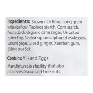 Wow Baking Company Ginger Molasses 6/8 Oz [UNFI #88691]