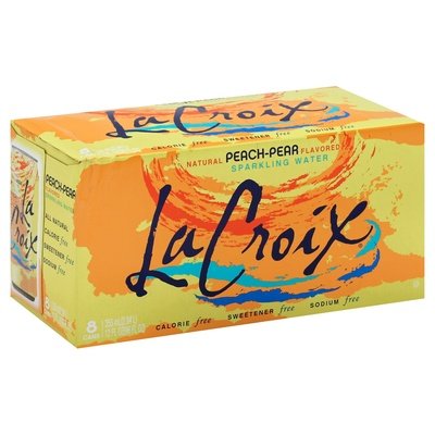 Lacroix Peach Pear 3/8/12 OZ [UNFI #43170] T