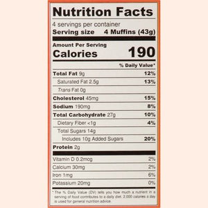 Katz Gluten Free Chocolate Chip,4 Packs 6/6 Oz [UNFI #67343]
