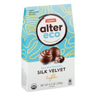 OG2 Alter Eco Dark Choc Velvet Truffles 8/4.2 OZ [UNFI #84343]