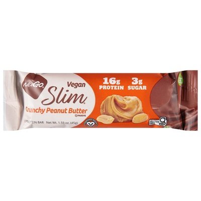 Nugo Slim Crunchy Pnt Btr Protein Bar 12/1.59 OZ [UNFI #28559]