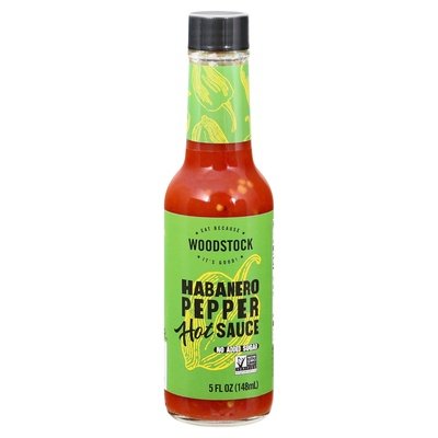 Woodstock Habanero Pepper Hot Sauce 12/5 OZ [UNFI #55444]