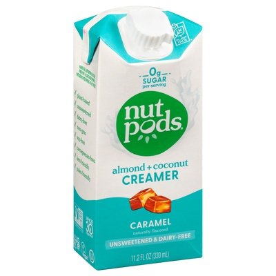 Nutpods Df(Coconut-Almond)Unsweetened Creamer Caramel 12/11.2 OZ [UNFI #62538]