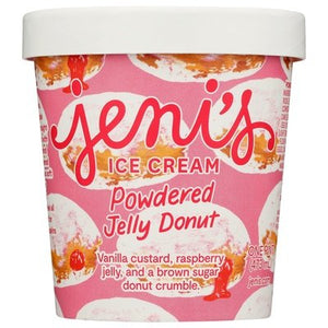Jenis Powdered Jelly Donut 8/16 Oz [UNFI #17511]