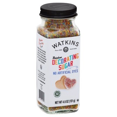 Watkins Rainbow Decorating Sugar 3/4.6 OZ [UNFI #86752]