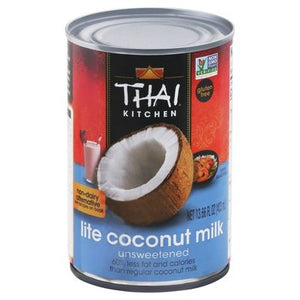 Thai Ktcn Lite Coconut Milk 12/13.66 OZ [UNFI #18960]