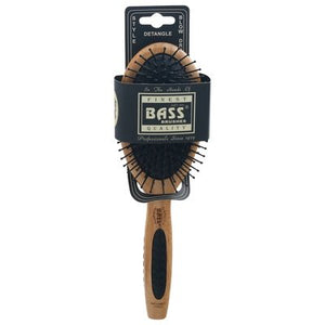 Bass Brushes Brush, Nyl Brstl Lrg Ovl Wood 1 CT [UNFI #09135] T