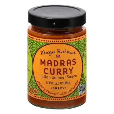 Maya Indian Madras Curry Sauce 6/12.5 OZ [UNFI #66934]