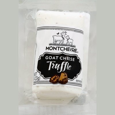 Montchevre Goat Cheese Log W Truffle 12/4 Oz [Peterson #24072]