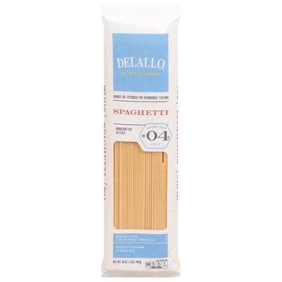 Delallo Spaghetti Bag 16/16 OZ [UNFI #52244]