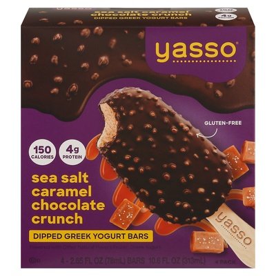 Yasso Sea Salt Caramel Crunch 8/4/2.65Z [UNFI #31215]