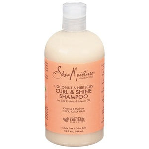 Shea Moisture Coconut Hibiscus Curl Shampoo 13 Oz [UNFI #13985]