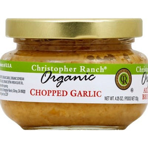 GARLIC,CHOPPED IN OIL ORG 12/4.25OZ [Charlies #040-05430]