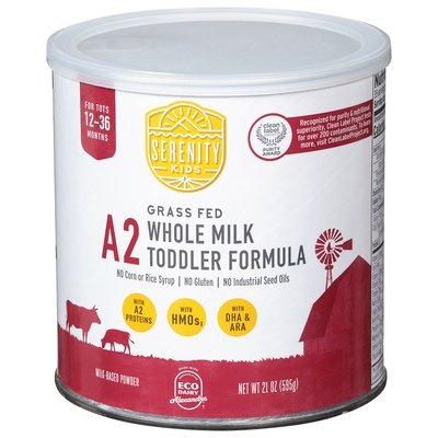 Serenity Kids Toddler Formula A2 Whl Milk 21 OZ [UNFI #89655]