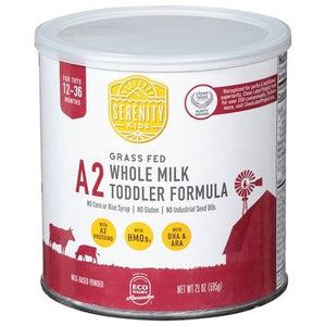 Serenity Kids Toddler Formula A2 Whl Milk 21 OZ [UNFI #89655]