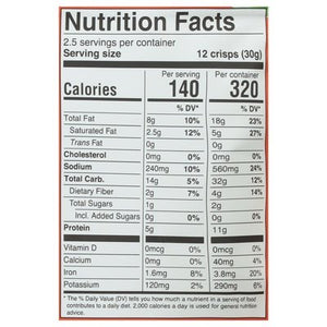 Hippie Snacks Buffalo 8/2.5 Oz [UNFI #54917]