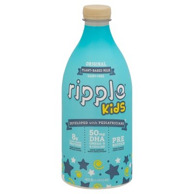 Ripple Foods Kids Non-Dairy Milk, Original 6/48 OZ [UNFI #27028]