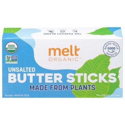 OG2 Melt Butter Sticks Unsalted 12/8 OZ [UNFI #60506]