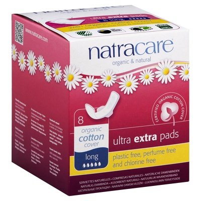 Natracare Ognic Ntrl Ultra Extr Pds Wng 8 CT [UNFI #45087] T