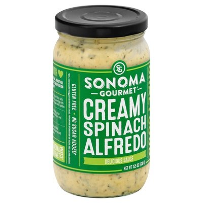 Sgmt Spinach Alfredo Sce 6/15.5 OZ [UNFI #32809]