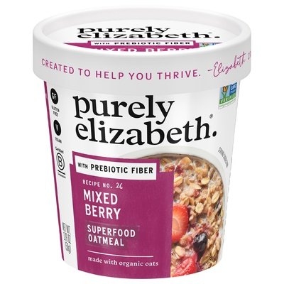 OG3 Purely Elizabeth Oatmeal Cup Mixed Berry 12/1.76 OZ [UNFI #11241]