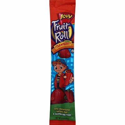 JOVY,FRUIT ROLL STRAWBERR 48/.75OZ [Charlies #033-06006]