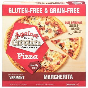 Against The Grain Gourmet Margherita 12 Inch Gluten Free 6/24 Oz [UNFI #40139]