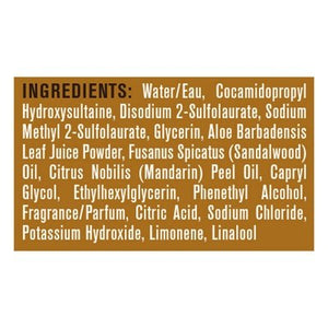 Every Man Jack Beard & Body Wsh, Sandalwood 6.7 OZ [UNFI #29501] T