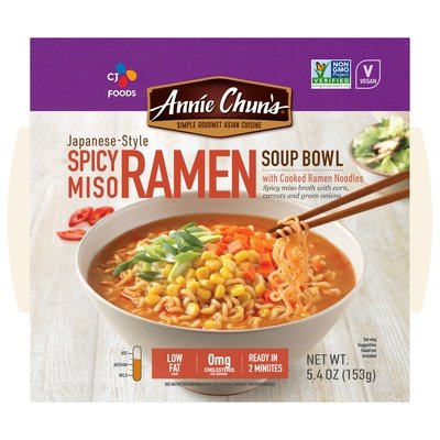 Annie Spicy Miso Ramen 6/5.4 OZ [UNFI #71850]