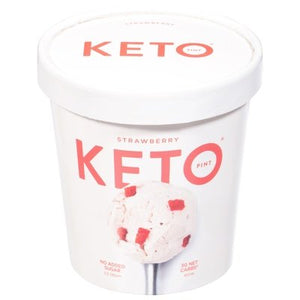 Ketopt Strwbry Keto Icrm 8/16 OZ [UNFI #69911]