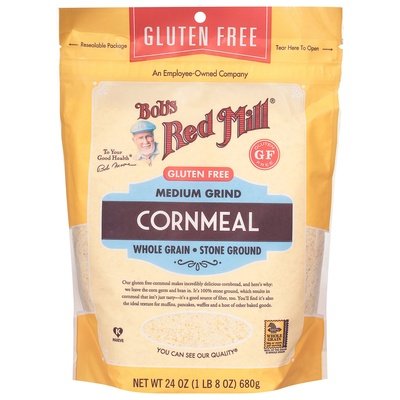 Bobs Red Mill Gf Med Grind Cornmeal 4/24 OZ [UNFI #81978]