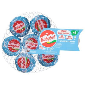 Babybel Mini Babybel Light 6Ct 12/4.2 Oz [Peterson #31270]