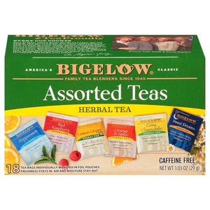 Bigelow 6 Assorted Herbs 6/18 BAG [UNFI #28245]