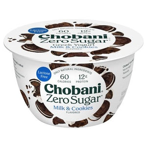 Chobani Milk and Cookies SF Yogurt 12/5.3 OZ [UNFI #07741]