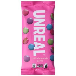 Unreal Milk Chocolate Gems 12/1.3 OZ [UNFI #43901]